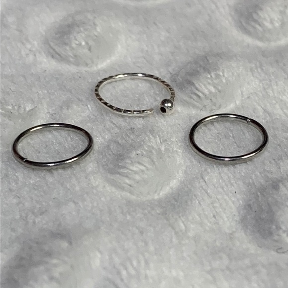 NEW! 13 Pieces - 18 & 20 Gauge Nose Ring Bundle! - Picture 6 of 7